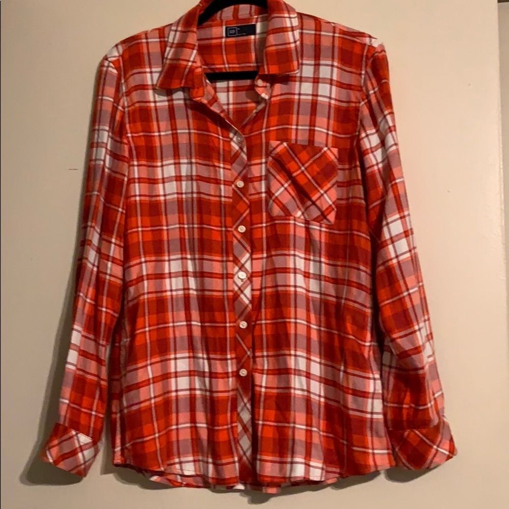 3/$25 GAP plaid shirt